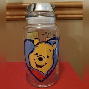 Disney Winnie the Pooh "Big Hearts Deserve Big Hugs" 8" canister/cookie jar